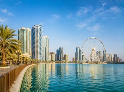 Sharjah waterfront image for cleaning services in Sharjah by Hygiene Mission Cleaning Services