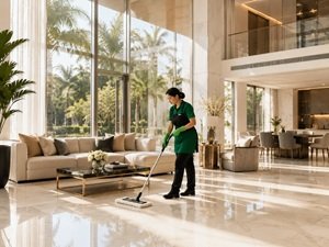 Professional villa cleaning service in Dubai by Hygiene Mission Cleaning Services